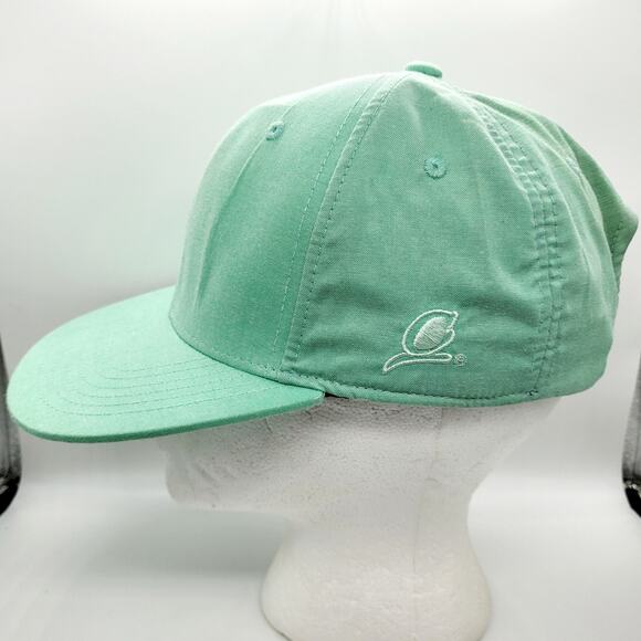 Original Chuck Mint Green 100% Cotton Embroidered Logo Unisex Snapback - Picture 2 of 10